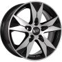 Легковой диск Mobis R8400Q5001 6,5x16 5x114,3 ET44 67,1 Black Diamond