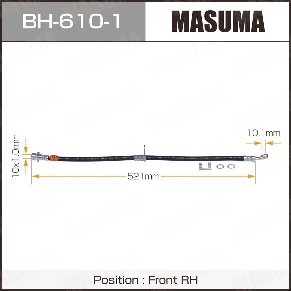 Masuma BH6101 Honda Civic Fd# Rh